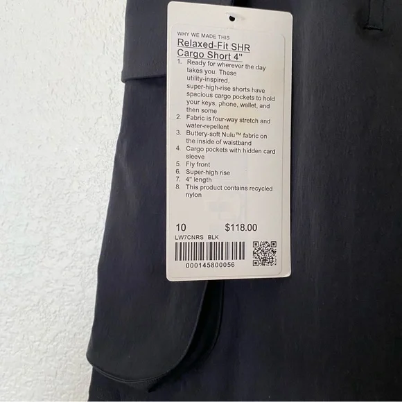 Lululemon Relaxed Fit SHR Cargo Short